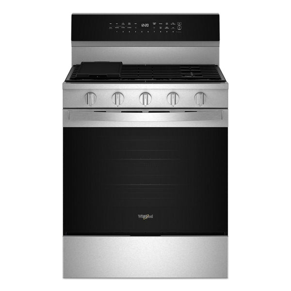 Whirlpool Cuisinière autonome à gaz de 30 pouces avec technologie Air Fry WFGS7530RZ - Germain Larivière
