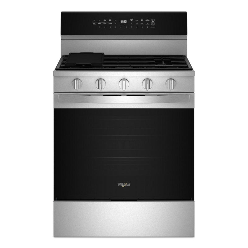 Whirlpool Cuisinière autonome à gaz de 30 pouces avec technologie Air Fry WFGS7530RZ - Germain Larivière