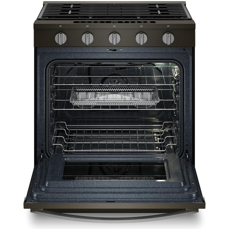 Whirlpool Cuisinière encastré à gaz de 30 po avec friture à l'air WSGS7530RV - Germain Larivière