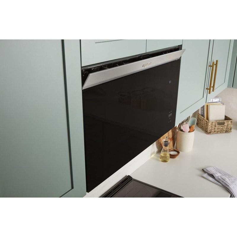 Whirlpool Four à micro - ondes à hotte intégrée de 30 po YWMMF5930PW - Germain Larivière