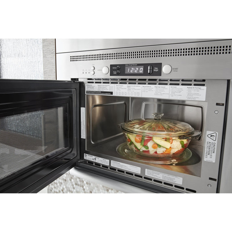 Whirlpool Four à micro - ondes combiné avec hotte de 24 po, 0,8 pi cu UMH50008HS VENTE FINALE - BOITE OUVERTE - Germain Larivière