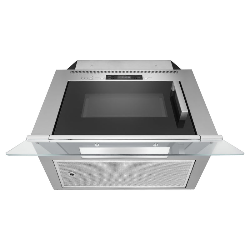 Whirlpool Four à micro - ondes combiné avec hotte de 24 po, 0,8 pi cu UMH50008HS VENTE FINALE - BOITE OUVERTE - Germain Larivière