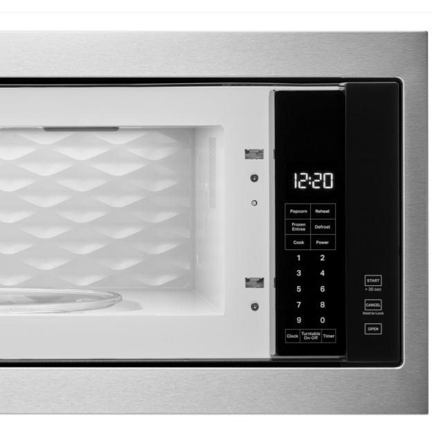 Whirlpool Four à micro - ondes encastré de 30po, 1,1 pi cu YWMT50011KS - Germain Larivière