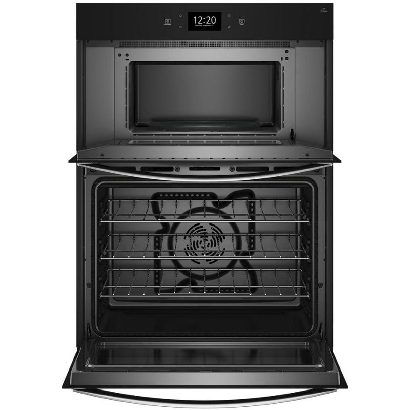 Whirlpool Four combiné mural avec micro - ondes de 30 pouces, et capacité de four de 5,0 pi. cu. WOEC7030PZ - Germain Larivière