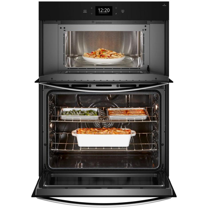 Whirlpool Four combiné mural avec micro - ondes de 30 pouces, et capacité de four de 5,0 pi. cu. WOEC7030PZ - Germain Larivière