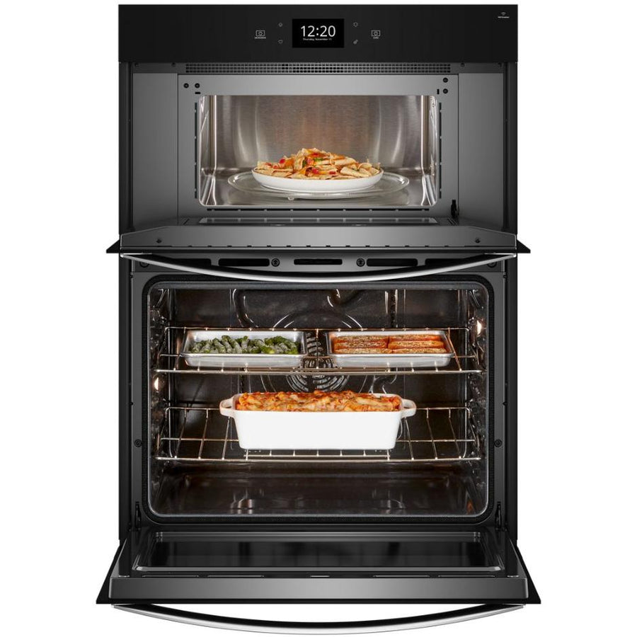 Empileur double pour micro-ondes – Plateau de cuisson vapeur pliable, empileur d'assiettes à micro-ondes, plateau de transport d'éclaboussures de nourriture avec poignées flexibles, aliments pour four