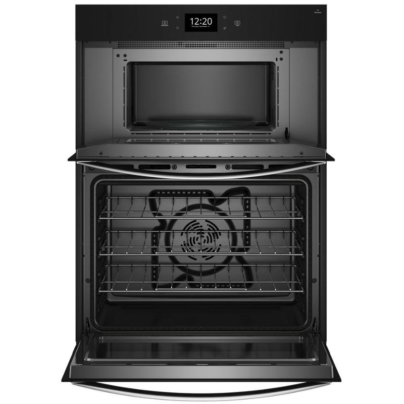 Whirlpool Four mural à micro - ondes combiné avec friture à air de 27 pouces, 4.3 pi cu WOEC7027PZ - Germain Larivière