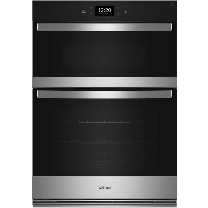 Whirlpool Four mural à micro - ondes combiné avec friture à air de 27 pouces, 4.3 pi cu WOEC7027PZ - Germain Larivière