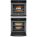 Whirlpool Four mural encastré double de 24 pouces, 5,8 pi. cu. avec technologie convection véritable WOD52ES4MZ - Germain Larivière