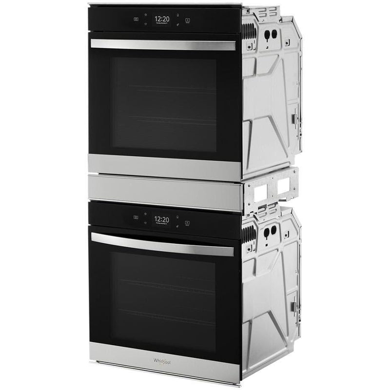 Whirlpool Four mural encastré double de 24 pouces, 5,8 pi. cu. avec technologie convection véritable WOD52ES4MZ - Germain Larivière