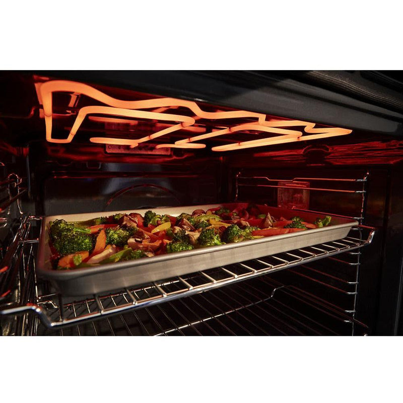 Whirlpool Four mural encastré double de 24 pouces, 5,8 pi. cu. avec technologie convection véritable WOD52ES4MZ - Germain Larivière