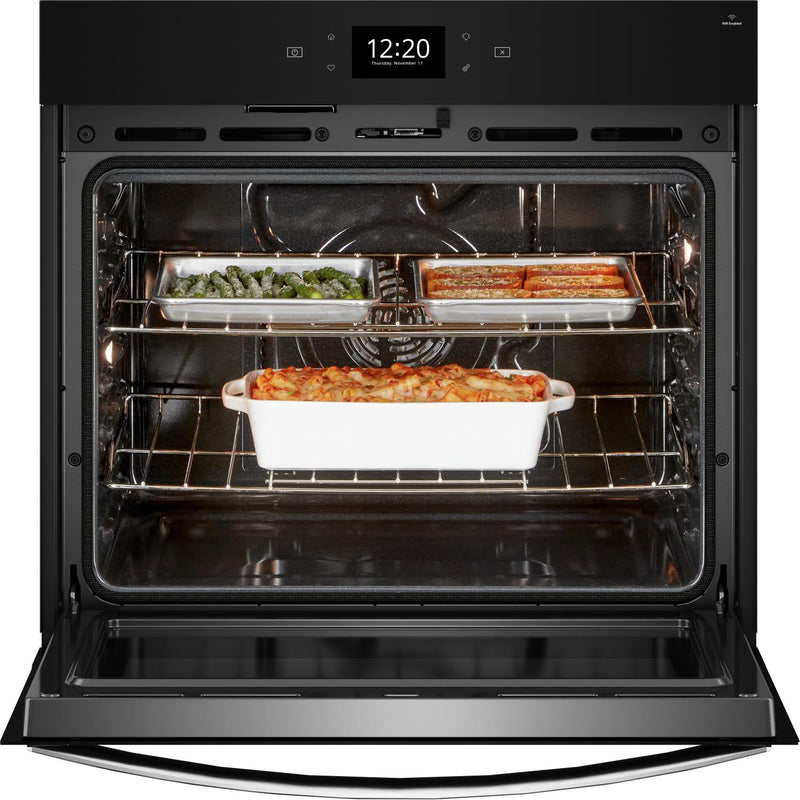 Whirlpool Four mural simple de 30 pouces, 5,0 pi. cu. avec Air Fry WOES7030PV - Germain Larivière