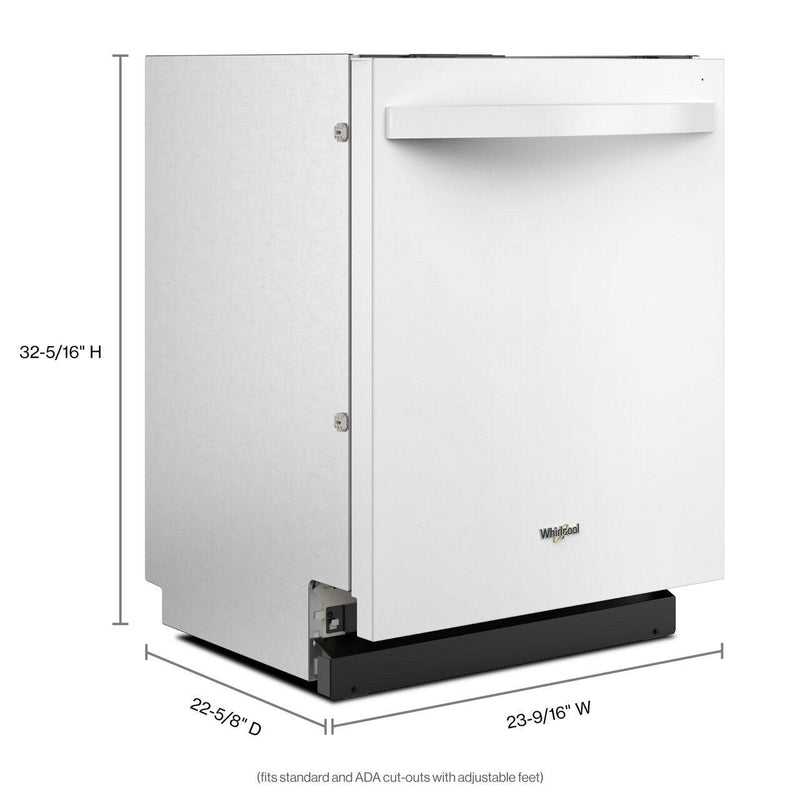 Whirlpool Lave - vaisselle encastré de 24 pouces avec 3e panier WDT550SAPW - Germain Larivière
