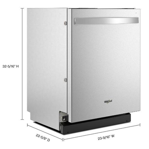 Whirlpool Lave - vaisselle encastré de 24 pouces avec 3e panier WDT550SAPZ - Germain Larivière