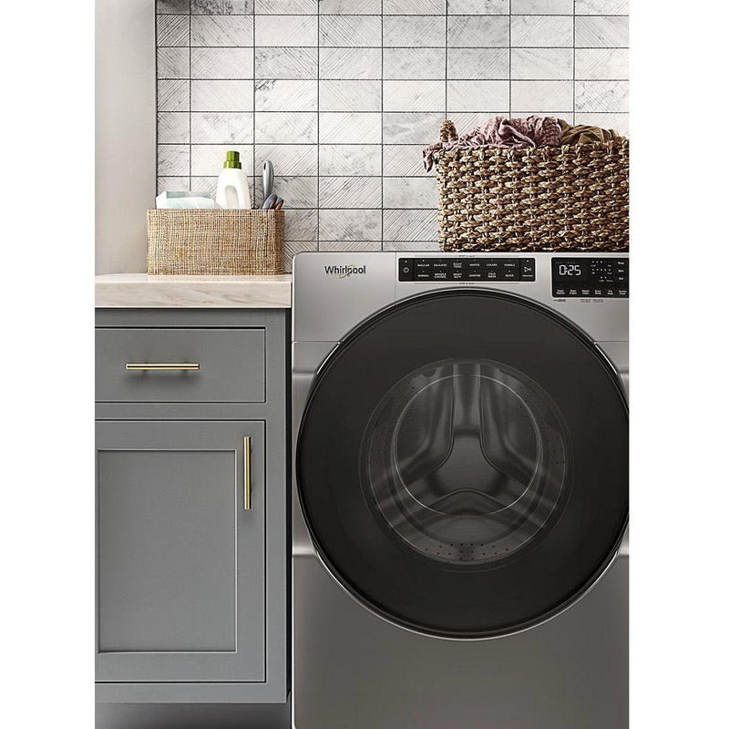 Whirlpool Laveuse à chargement frontal de 5,2 pi. cu. avec cycle de désinfection WFW5605MC - Germain Larivière