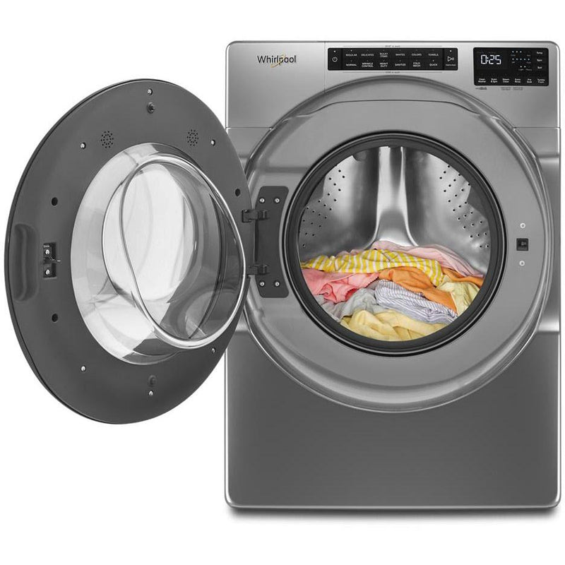 Whirlpool Laveuse à chargement frontal de 5,2 pi. cu. avec cycle de désinfection WFW5605MC - Germain Larivière