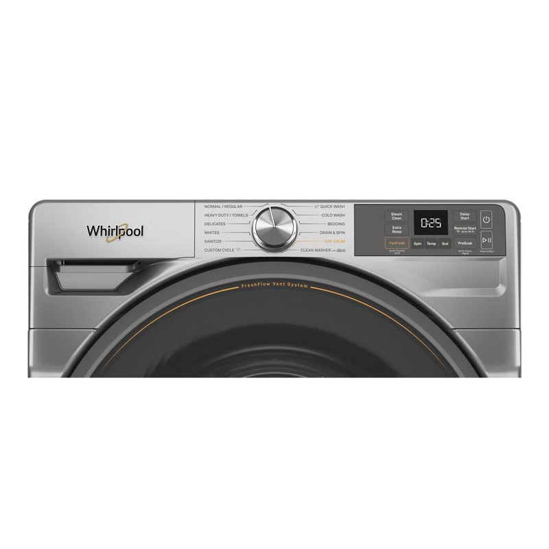 Whirlpool Laveuse à chargement frontal de 5,2 pi cu avec système de ventilation FreshFlow™ WFW5720RR - Germain Larivière