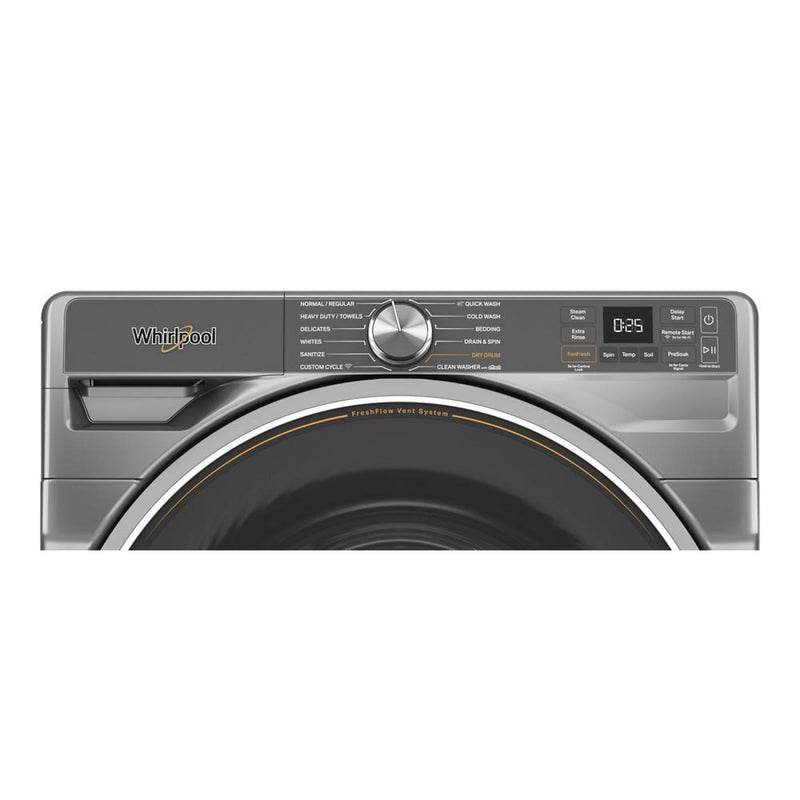 Whirlpool Laveuse à chargement frontal de 5,8 pi cu avec système de ventilation FreshFlow™ WFW6720RR - Germain Larivière