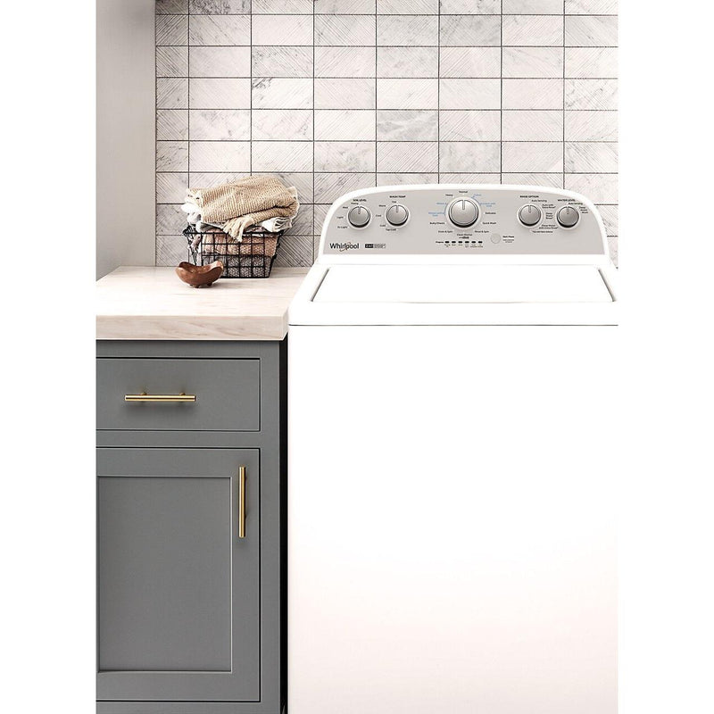 Whirlpool Laveuse à chargement vertical de 4,4 - 4,5 pi. cu. WTW4957PW - Germain Larivière