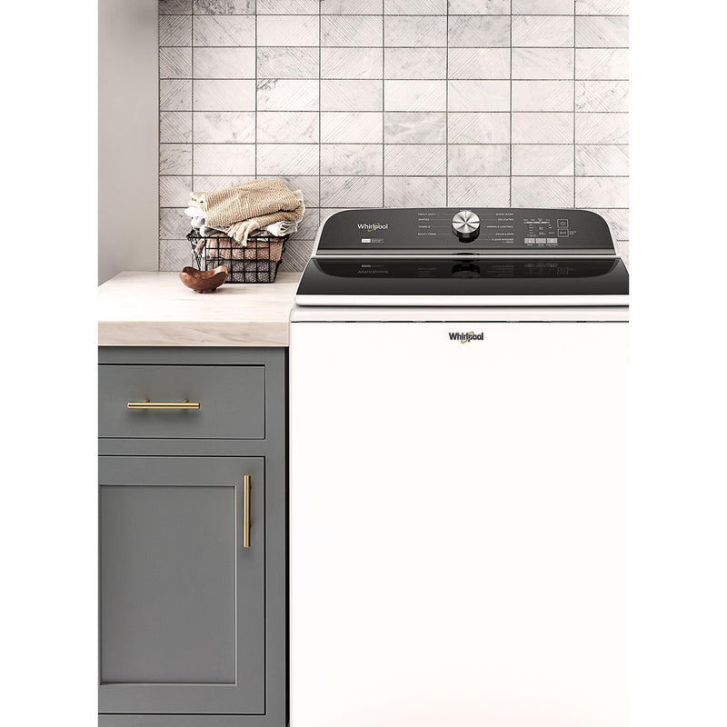 Whirlpool Laveuse à chargement vertical de 6,0 pi cu avec agitateur amovible WTW6157PW - Germain Larivière