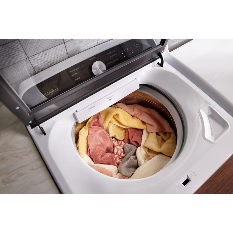 Whirlpool Laveuse à chargement vertical de 6,0 pi cu avec agitateur amovible WTW6157PW - Germain Larivière