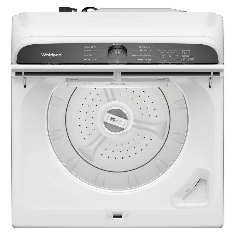 Whirlpool Laveuse à chargement vertical de 6,0 pi cu avec agitateur amovible WTW6157PW - Germain Larivière
