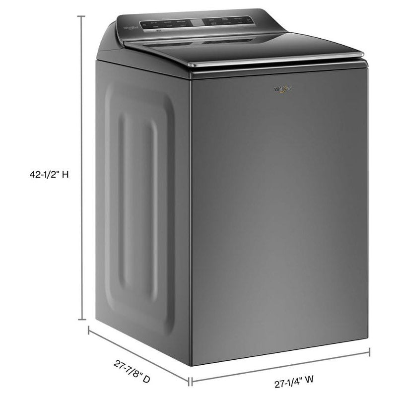 Whirlpool Laveuse à chargement vertical de 6.1 pi.cu. avec distributeur Load & Go™ WTW8127LC - Germain Larivière