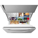 Whirlpool Réfrigérateur à congélateur inférieur de 33 po, 22 pi cu avec machine à glaçons WRB322DMBM - Germain Larivière