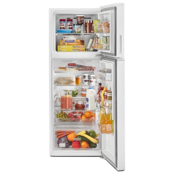 Whirlpool Réfrigérateur à congélateur supérieur amovible de 24 po., 12.9 pi.cu. WRT313CZLW - Germain Larivière