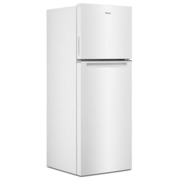 Whirlpool Réfrigérateur à congélateur supérieur amovible de 24 po., 12.9 pi.cu. WRT313CZLW - Germain Larivière