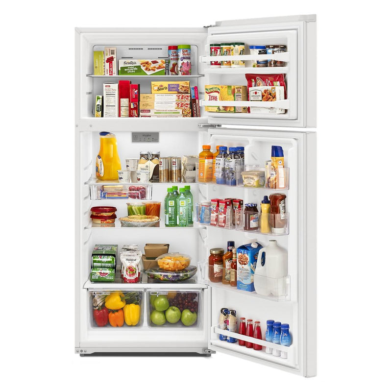Whirlpool Réfrigérateur à congélateur supérieur amovible de 28 pouces WRTX5328PW - Germain Larivière