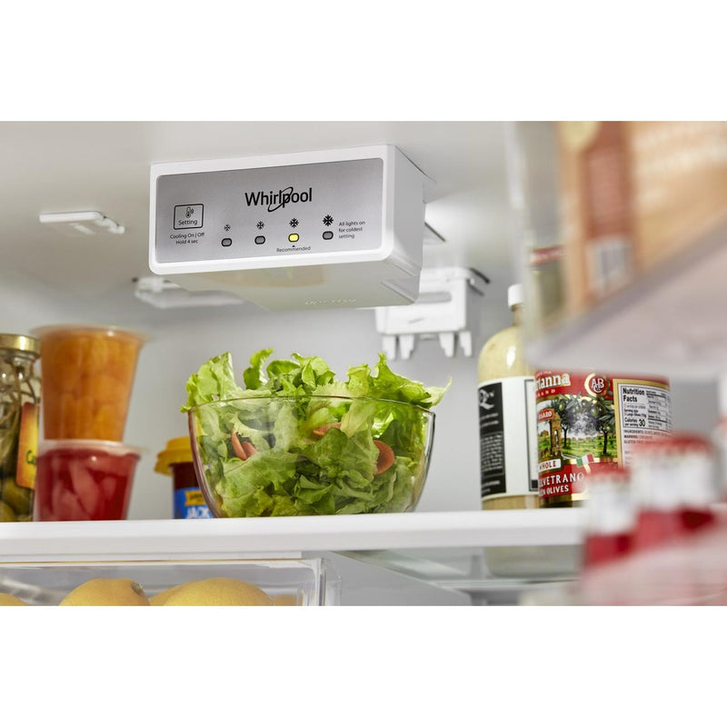 Whirlpool Réfrigérateur à congélateur supérieur amovible de 28 pouces WRTX5328PW - Germain Larivière