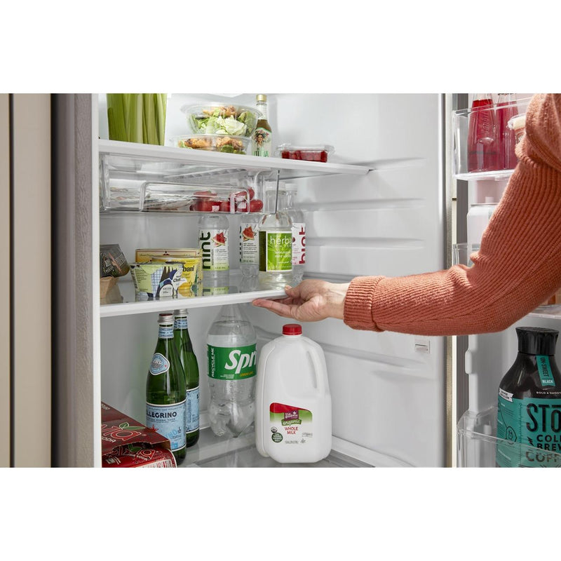 Whirlpool Réfrigérateur à congélateur supérieur amovible de 28 pouces WRTX5328PW - Germain Larivière