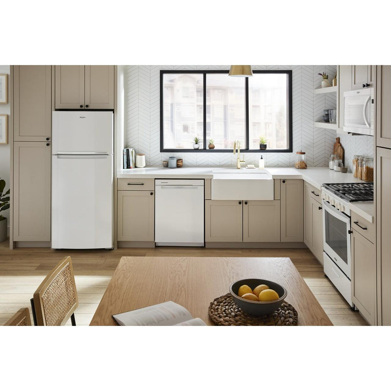Whirlpool Réfrigérateur à congélateur supérieur amovible de 28 pouces WRTX5328PW - Germain Larivière