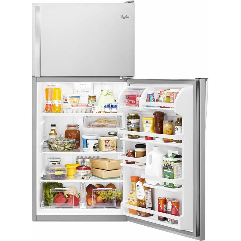 Whirlpool Réfrigérateur à congélateur supérieur amovible de 30 po, 18.2 pi.cu. avec tiroir Flexi - Slide™ WRT318FZDM VENTE FINALE - TEL QUE VU - Germain Larivière