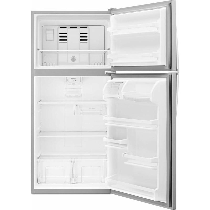 Whirlpool Réfrigérateur à congélateur supérieur amovible de 30 po, 18.2 pi.cu. avec tiroir Flexi - Slide™ WRT318FZDM VENTE FINALE - TEL QUE VU - Germain Larivière