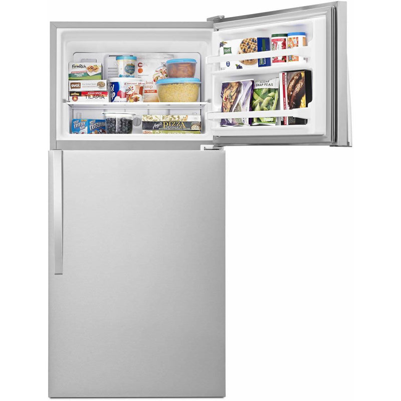 Whirlpool Réfrigérateur à congélateur supérieur amovible de 30 po, 18.2 pi.cu. avec tiroir Flexi - Slide™ WRT318FZDM VENTE FINALE - TEL QUE VU - Germain Larivière