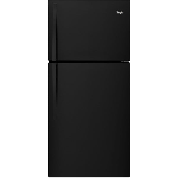 Whirlpool Réfrigérateur à congélateur supérieur amovible de 30 po, 19,14 pi.cu. avec bac Flexi - Slide™ WRT519SZDB - Germain Larivière