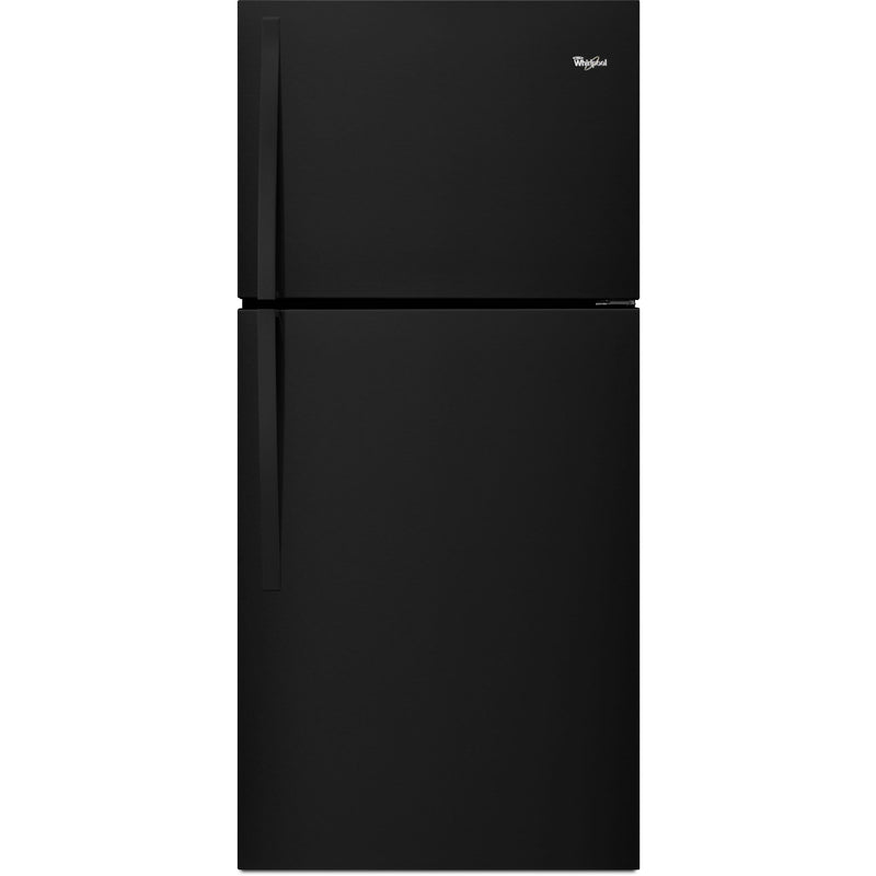 Whirlpool Réfrigérateur à congélateur supérieur amovible de 30 po, 19,14 pi.cu. avec bac Flexi - Slide™ WRT519SZDB - Germain Larivière
