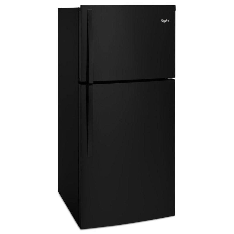 Whirlpool Réfrigérateur à congélateur supérieur amovible de 30 po, 19,14 pi.cu. avec bac Flexi - Slide™ WRT519SZDB - Germain Larivière