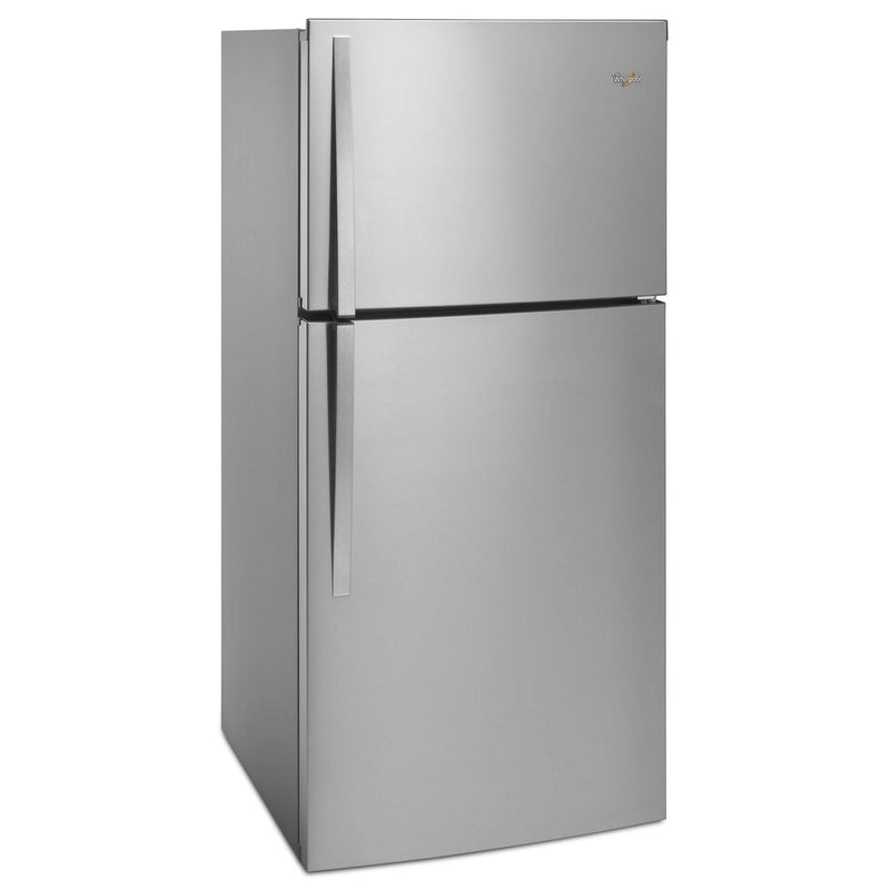Whirlpool Réfrigérateur à congélateur supérieur amovible de 30 po, 19,14 pi.cu. avec bac Flexi - Slide™ WRT519SZDM - Germain Larivière