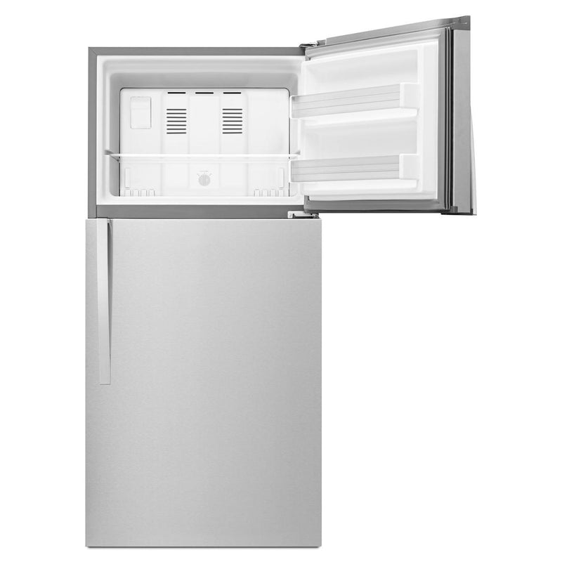 Whirlpool Réfrigérateur à congélateur supérieur amovible de 30 po, 19,14 pi.cu. avec bac Flexi - Slide™ WRT519SZDM - Germain Larivière