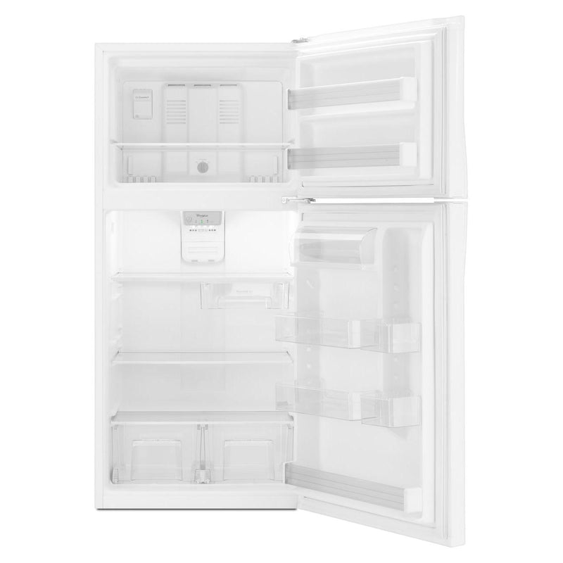 Whirlpool Réfrigérateur à congélateur supérieur amovible de 30 po, 19,14 pi.cu. avec bac Flexi - Slide™ WRT519SZDW - Germain Larivière