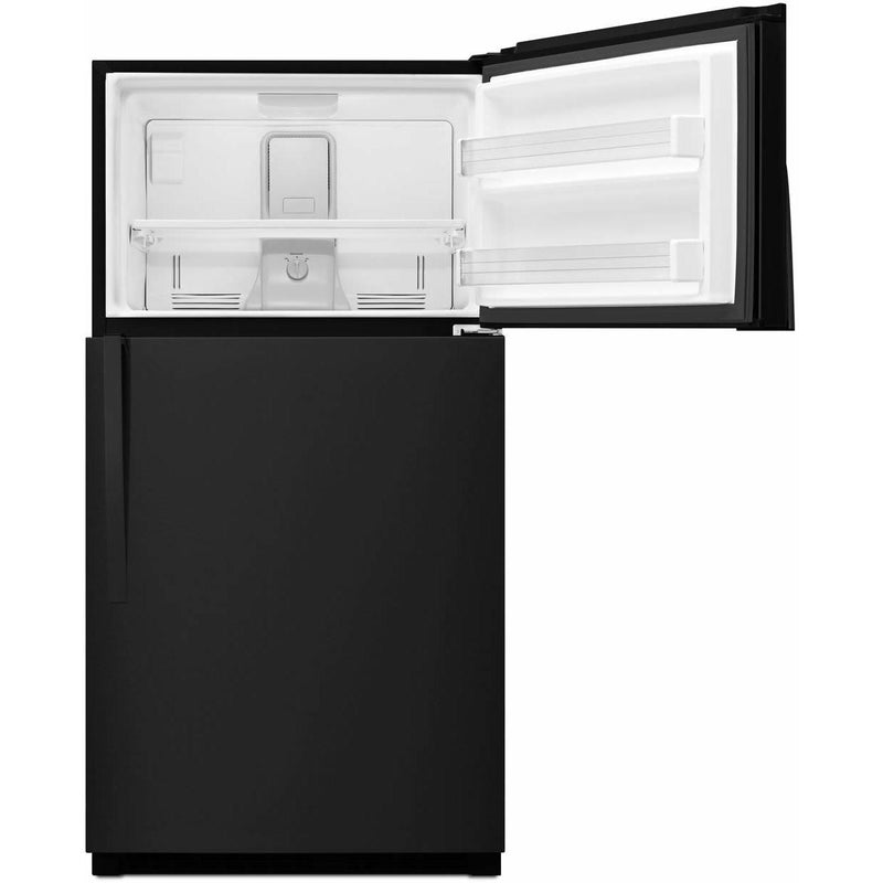 Whirlpool Réfrigérateur à congélateur supérieur amovible de 33 po, 21.3 pi.cu. avec bac Flexi - Slide™ WRT541SZDB - Germain Larivière