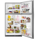 Whirlpool Réfrigérateur à congélateur supérieur amovible de 33 po, 21.3 pi.cu. avec bac Flexi - Slide™ WRT541SZDM - Germain Larivière