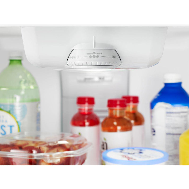 Whirlpool Réfrigérateur à congélateur supérieur amovible de 33 po, 21.3 pi.cu. avec bac Flexi - Slide™ WRT541SZDM - Germain Larivière