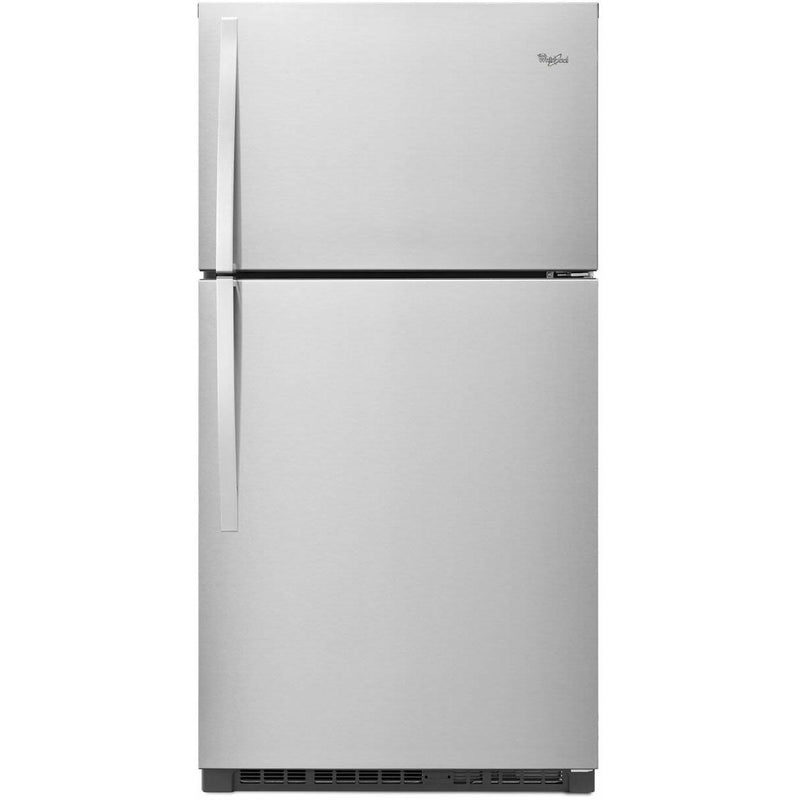 Whirlpool Réfrigérateur à congélateur supérieur amovible de 33 po, 21.3 pi.cu. avec bac Flexi - Slide™ WRT541SZDM - Germain Larivière