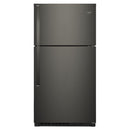 Whirlpool Réfrigérateur à congélateur supérieur amovible de 33 po, 21.3 pi.cu. avec bac Flexi - Slide™ WRT541SZHV - Germain Larivière