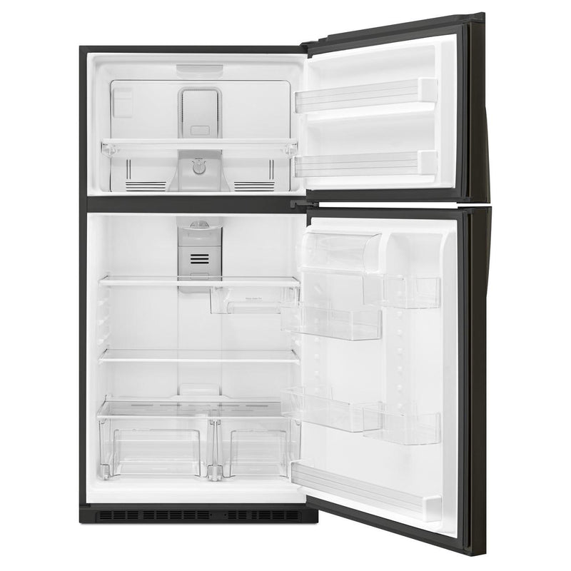 Whirlpool Réfrigérateur à congélateur supérieur amovible de 33 po, 21.3 pi.cu. avec bac Flexi - Slide™ WRT541SZHV - Germain Larivière