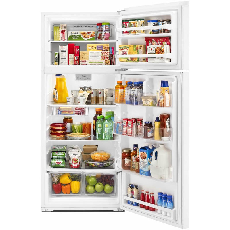 Whirlpool Réfrigérateur à congélateur supérieur de 28 po, 17.64 pi cu WRT518SZFW - Germain Larivière